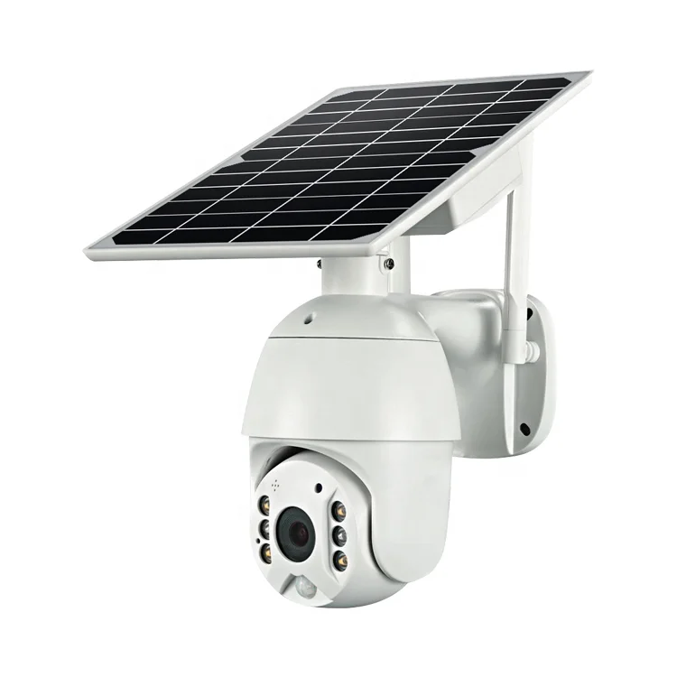 

iPoster 4G1080P Starlight Solar Panel Outdoor Security Surveillance Solar Powered 4G Solar CCTV PTZ dome