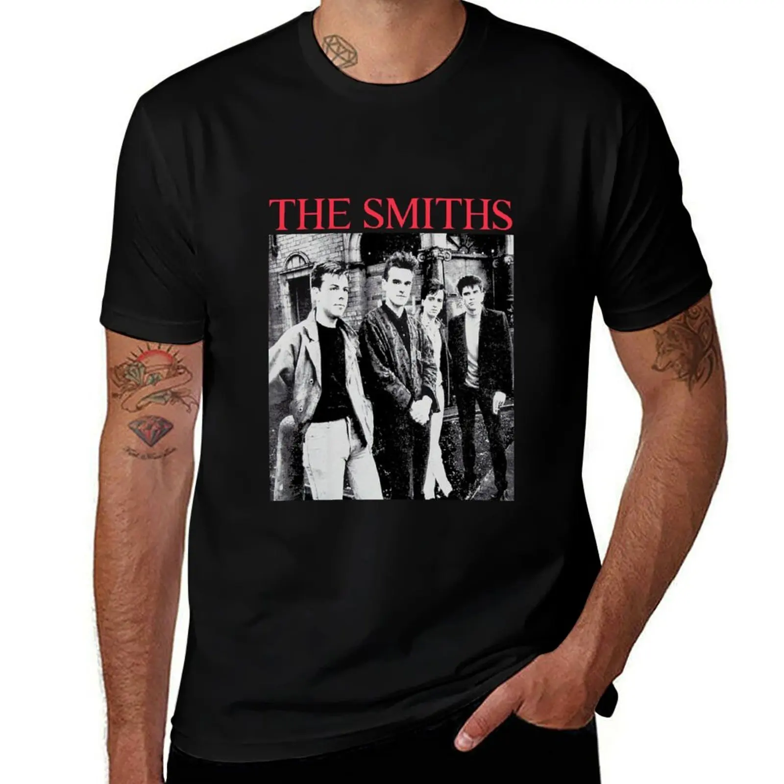

THE BEST OF LEGENDARY MUSIC ROCK THE SMITHS MORRISSEY T-Shirt t shirts for man cotton funny T-Shirt