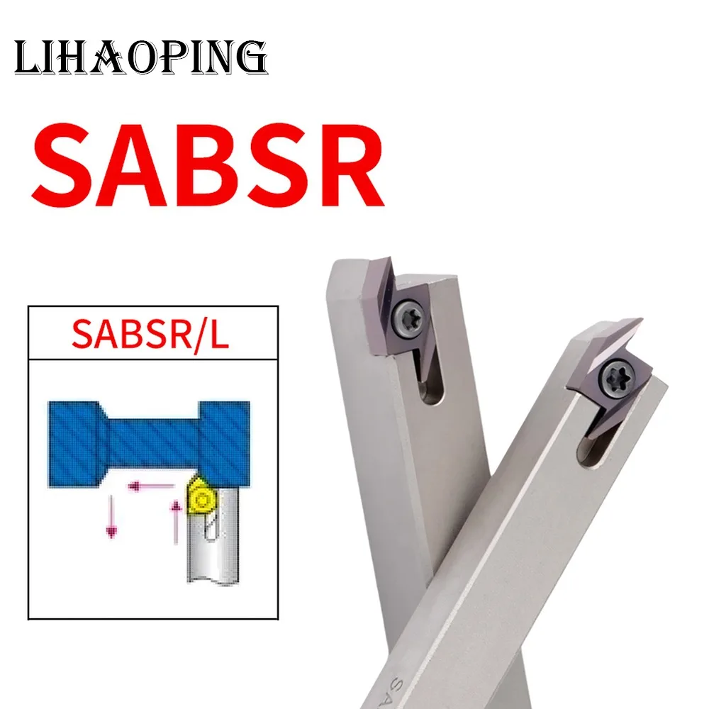 

SABSR White Spring Steel External Tools Holder SABSR1212JX40F SABSR1616JX40F SABSR2020JX40F CNC Shank SABSR1212JX 40F SABSR2020