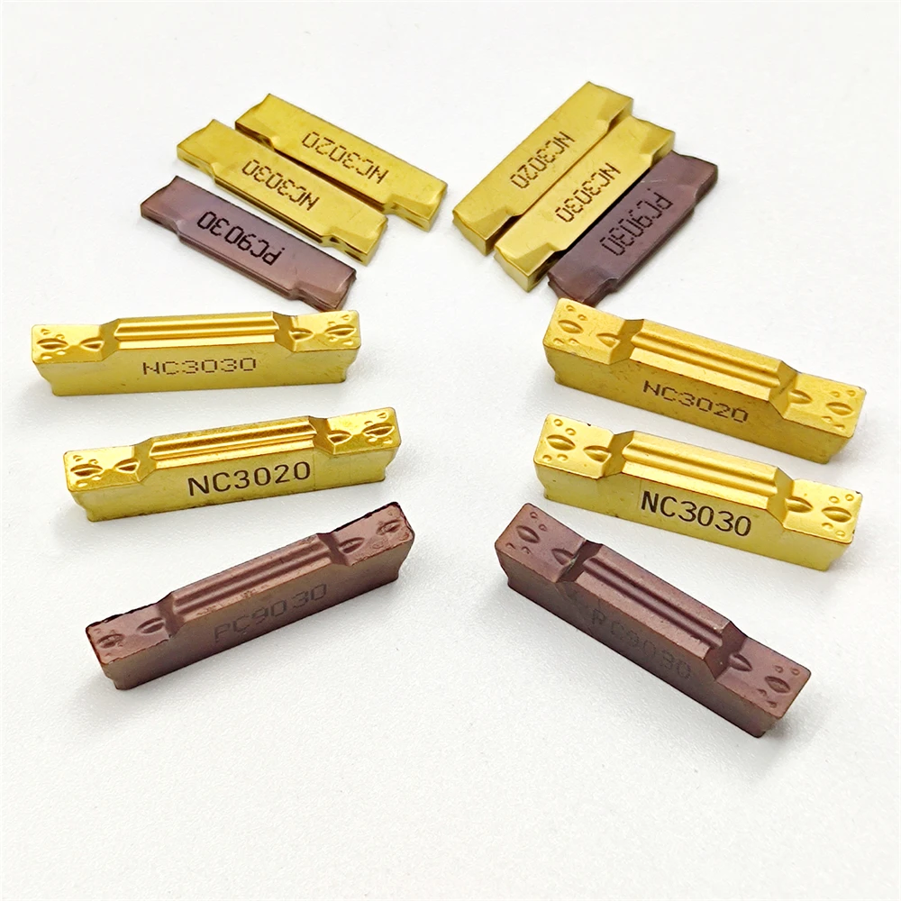 Imagem -03 - Ferramenta de Corte Ranhura Inserção Externa para Suporte Mgehr Ferramenta de Giro de Corte Mgmn150 Mgmn200 Mgmn250 Mgmn300 Mgmn400 Pc9030 Nc3020 Nc3030