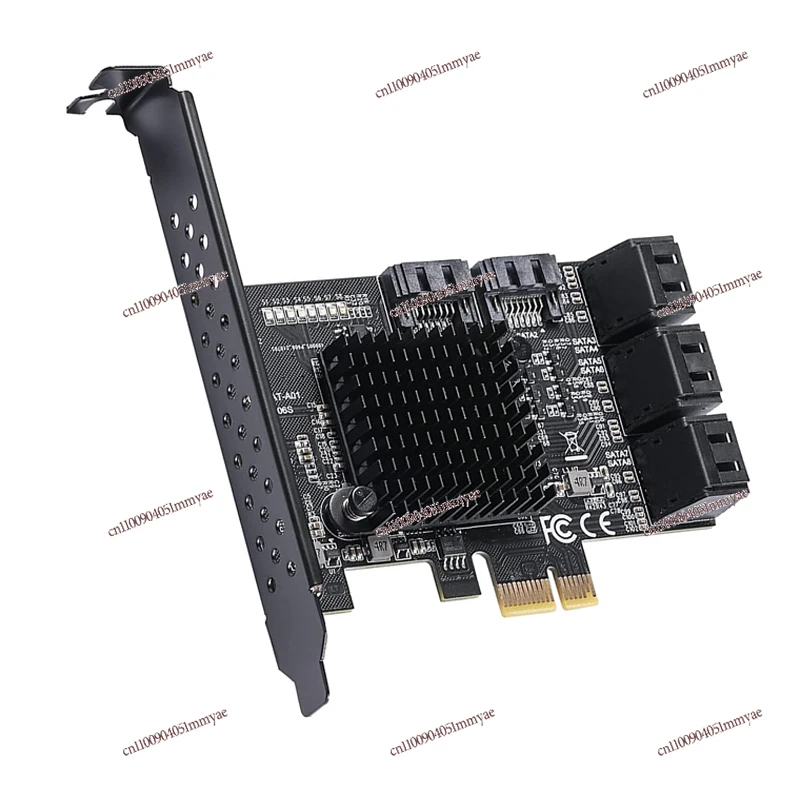 

PCI-E3.0 To 2 Ports 6 Ports 10 Ports SATA3.0 Hard Disk 6G Expansion Card Xiangshuo ASM1166 Main Control Synology