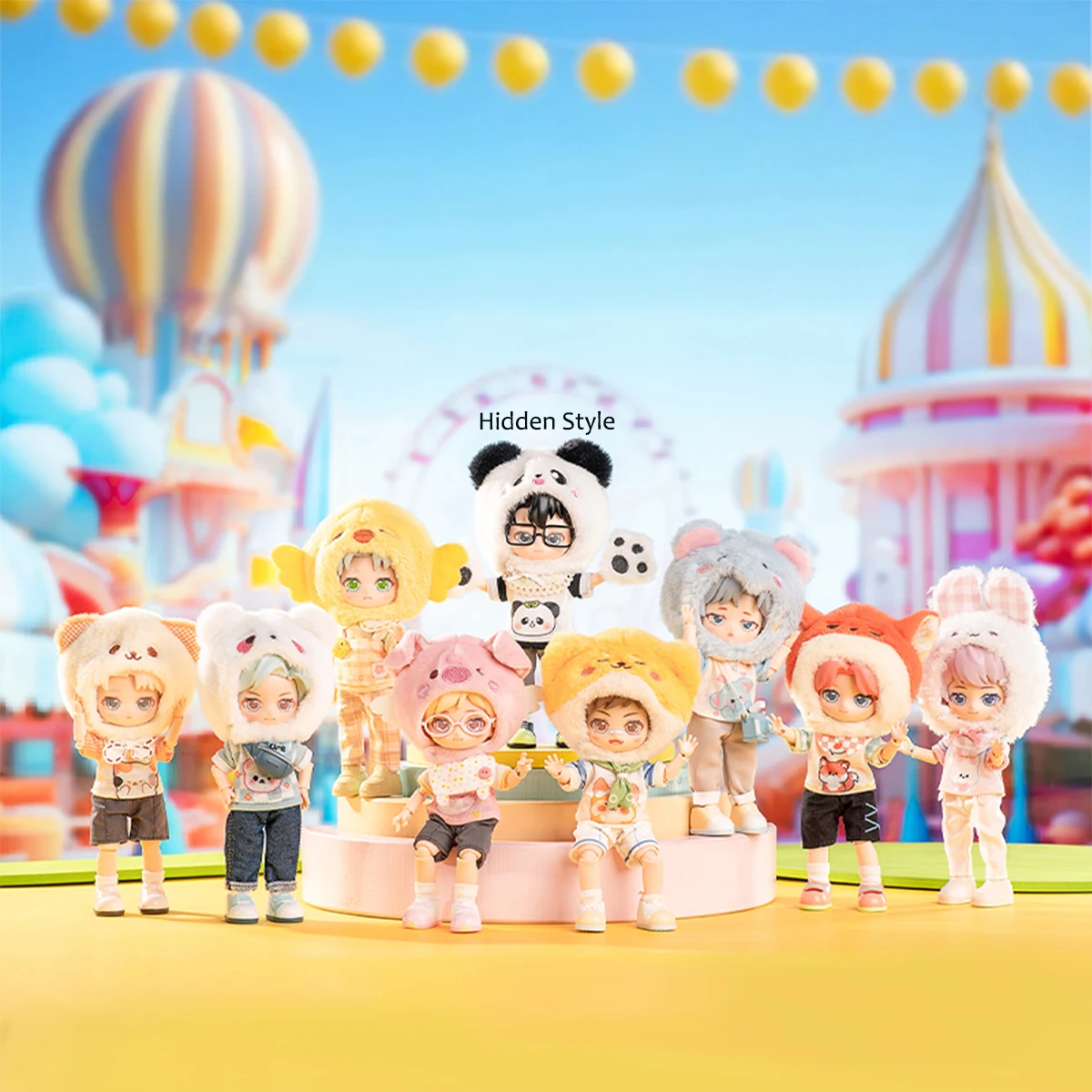 

HIPLAY Simontoys Peetsoon Garden Party Series Set Box Blind Box Figure