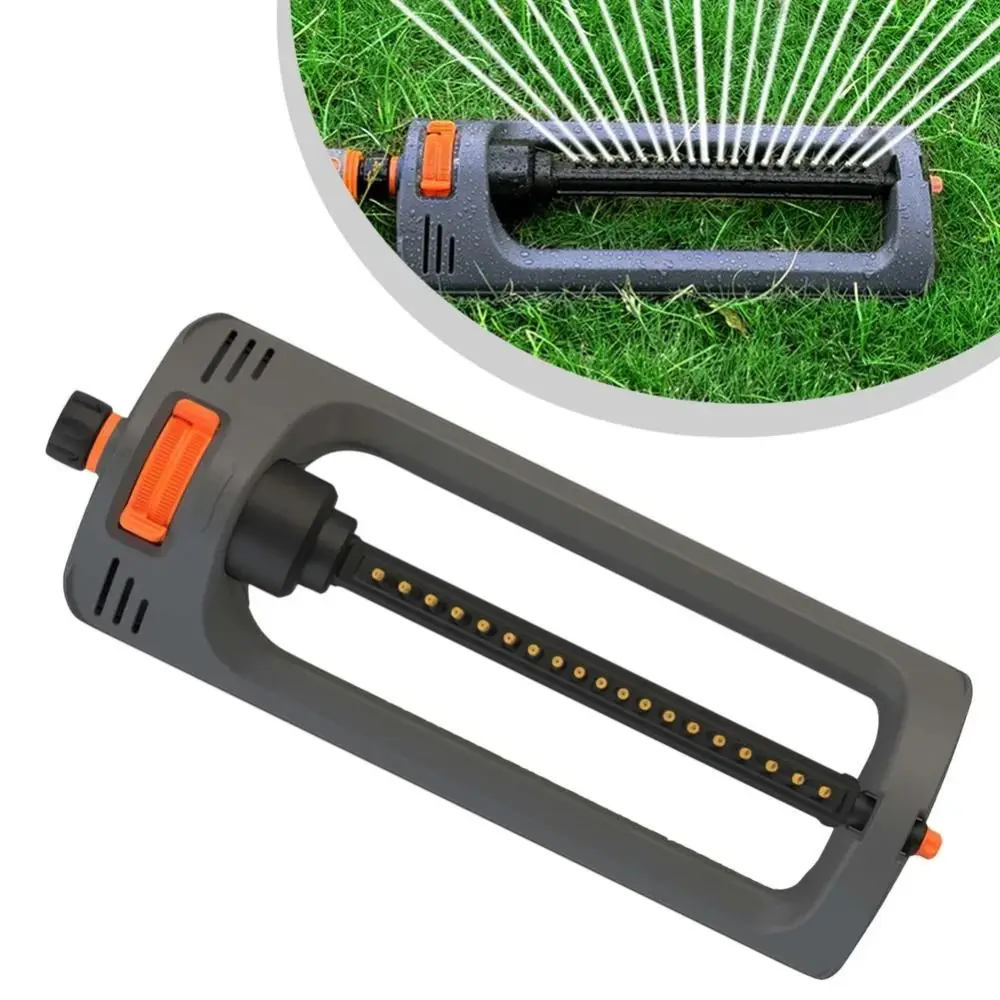 Plastic Garden Sprinkler Customizable Spray Pattern Adjustable Flow Control Irrigation Tool 4 Modes 19 Hole Nozzles