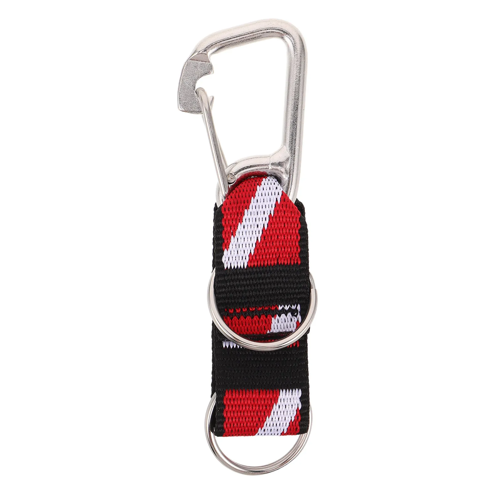 Diving Keychain Hook High Visibility Dive Band Clip For Snorkeling Regulator Mouthpiece Leash Scuba Diving Safety Accessory