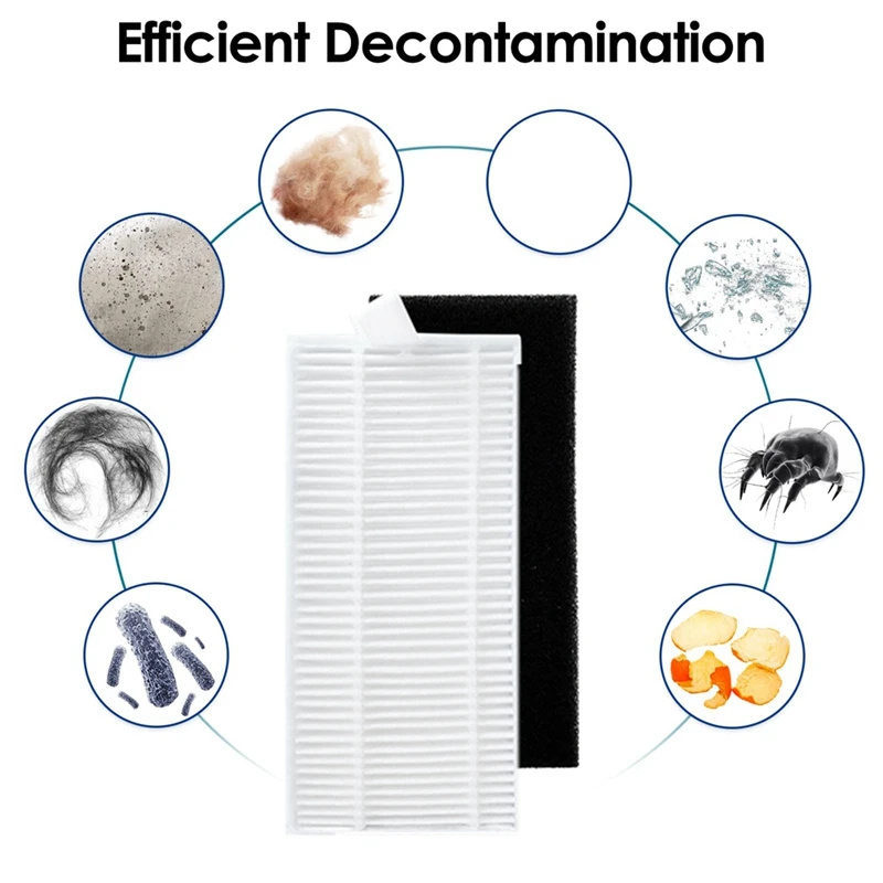 Abud-filtro lavável para conga 7490 série imortal/8290 série imortal aspirador de pó filtro hepa peças de reposição