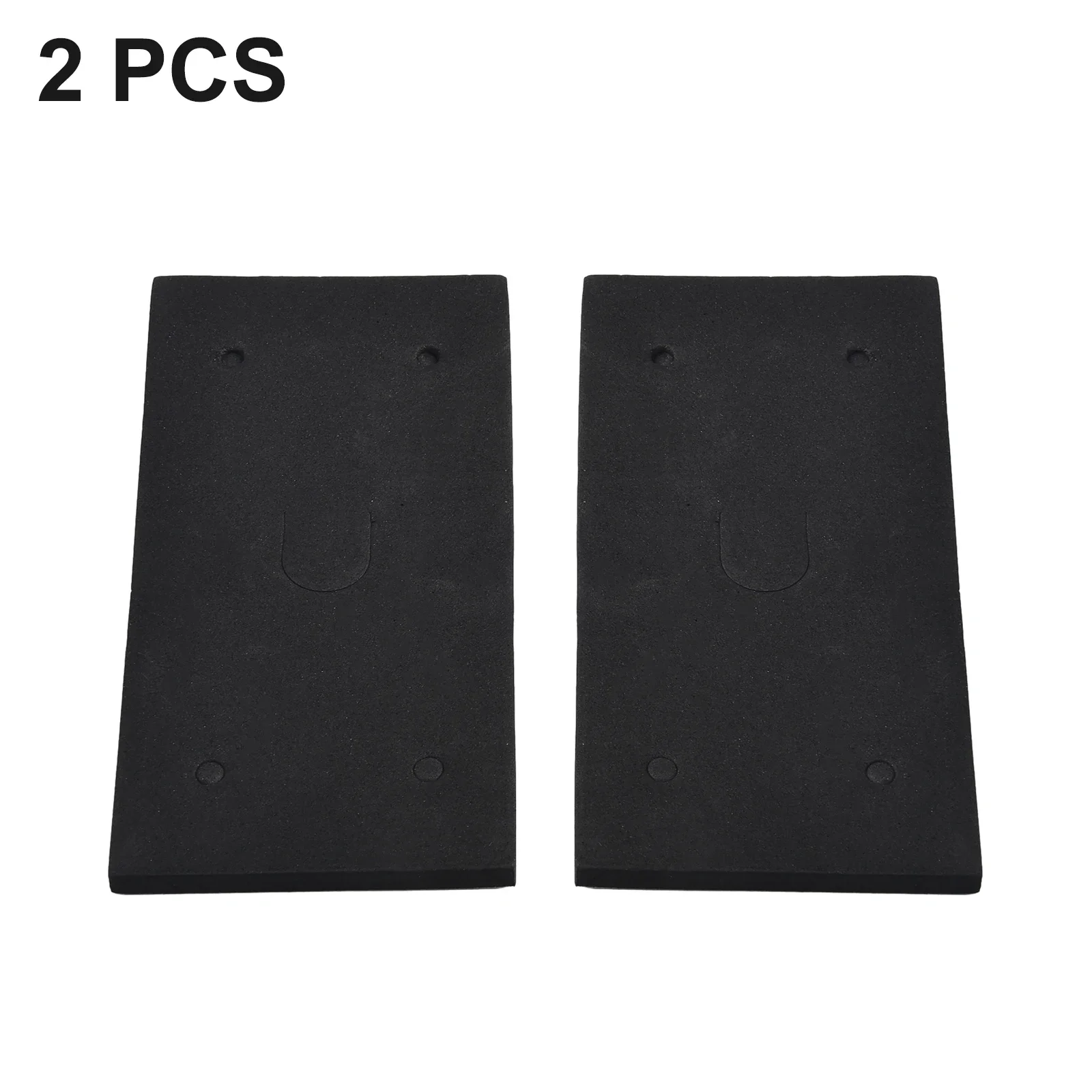 

Foam Sander Back Pads Machine Parts Square 18.5x9.3x0.8cm Black Easy Installation Replacement Sandpaper Accessories