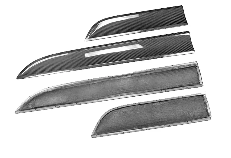 High Quality Carbon Car Door Decorative Sheet Suitable for  Macan Carbon Fiber Door Panel Decoration 2014-2020