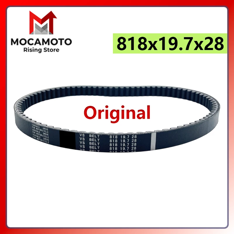 Correa de transmisión CVT original 818x19.7x28 para SYM Joyride 200 i EVO SYM Joyride RV 125 150 180 200 GTS 200cc Mejaget125 1B01H9A0 Scoot