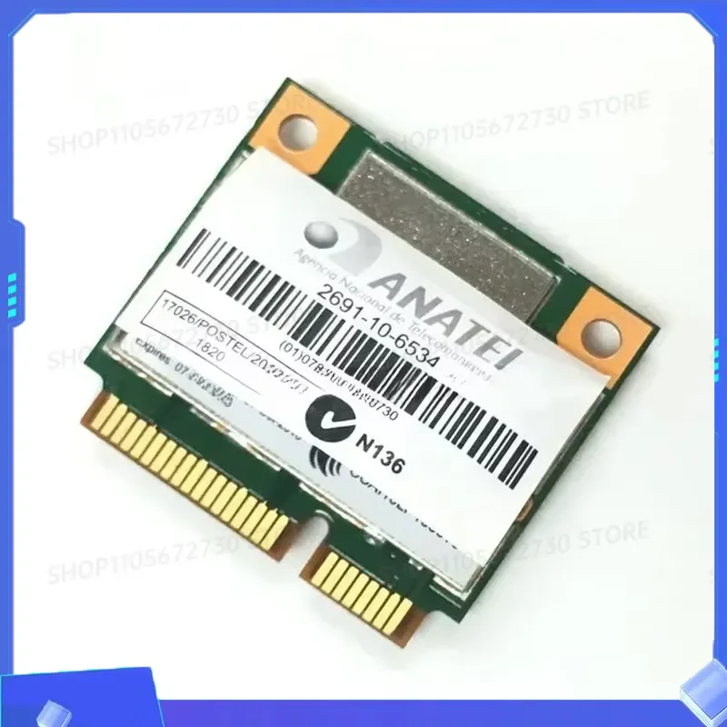 for ZZ 2026 AR9832 AR5BHB116 Mini PCI E Wireless WiFi Card 2.4GHz 5GHz Dual Band 300Mbps 802.11N Network Adapter