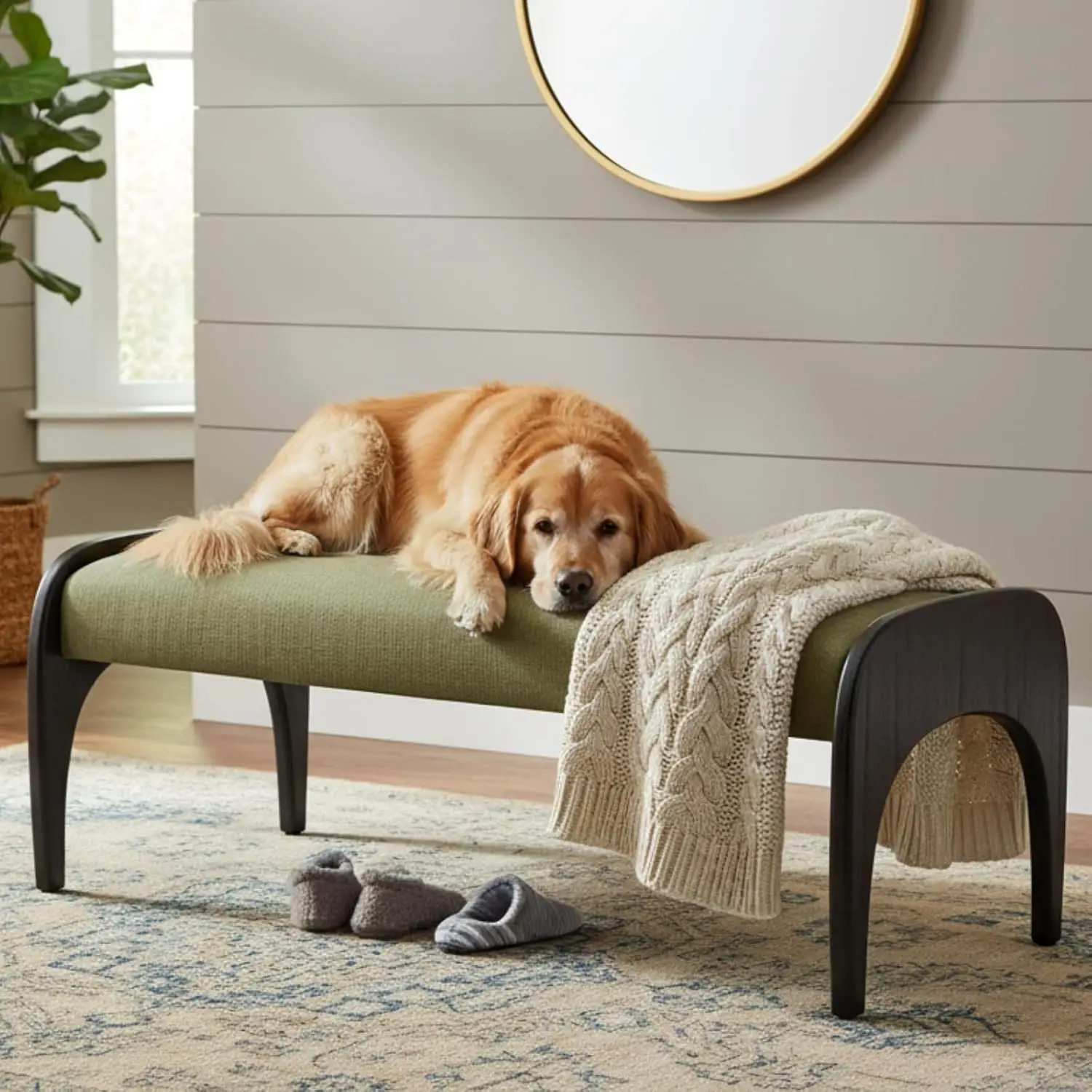 Modern 51" Wide Ott…