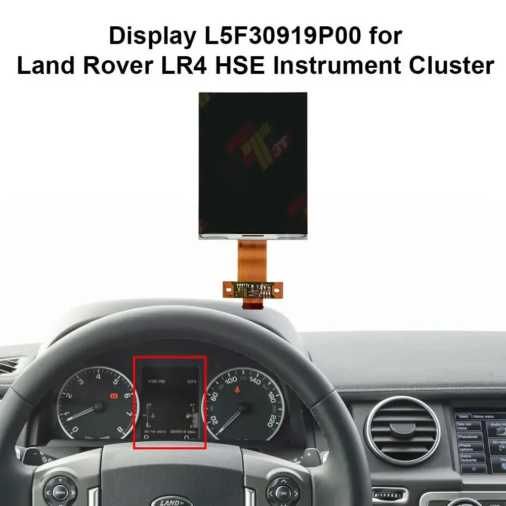 

LCD Display L5F30919P00 for Land Rover LR4 HSE Instrument Cluster