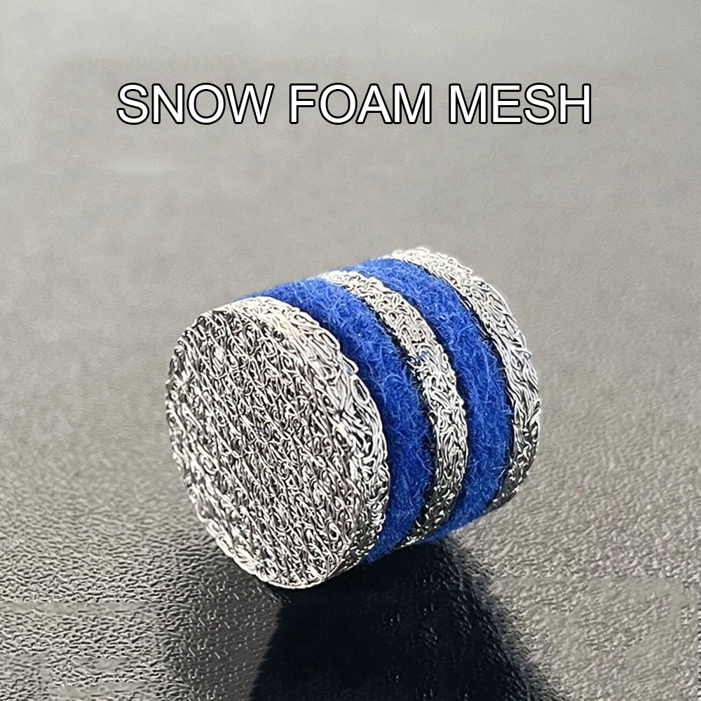 

3PCS Foam Cannon Orifice Mesh Nozzle Tip Richer Lather Foam Maker Filter For High Pressure Snow Foam Lance Accessories Parts