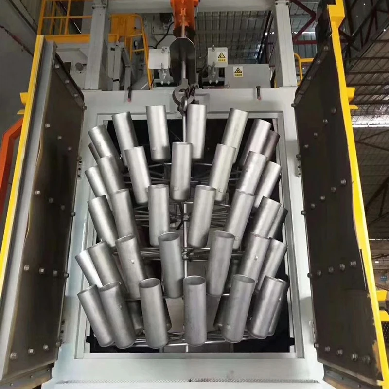 High-Efficiency Hook Type Dust Removal Shot Blasting Machine Sand Blasting Machine with Eco Friendly Dust Collection