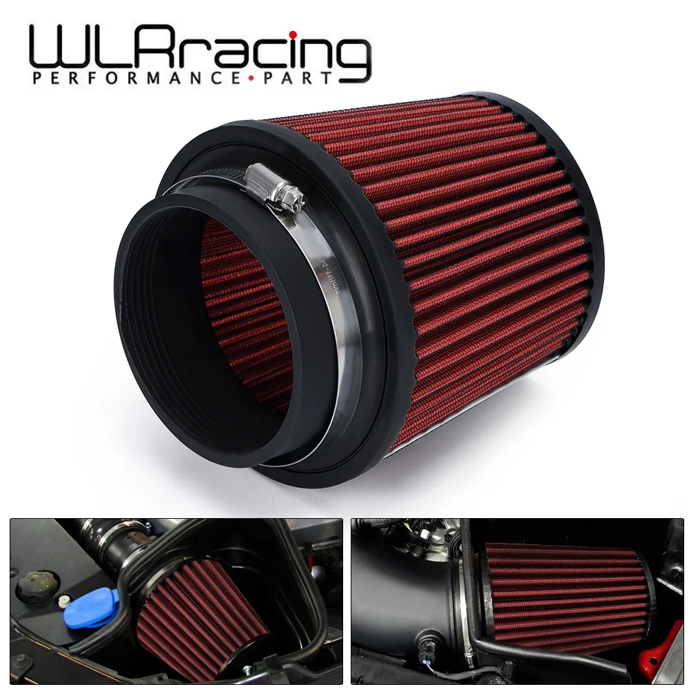 Universal Car Air Filter Modification High Flow Inlet Car Cold Air Intake Air Filter Cleaner Pipe Modified Scooter 4