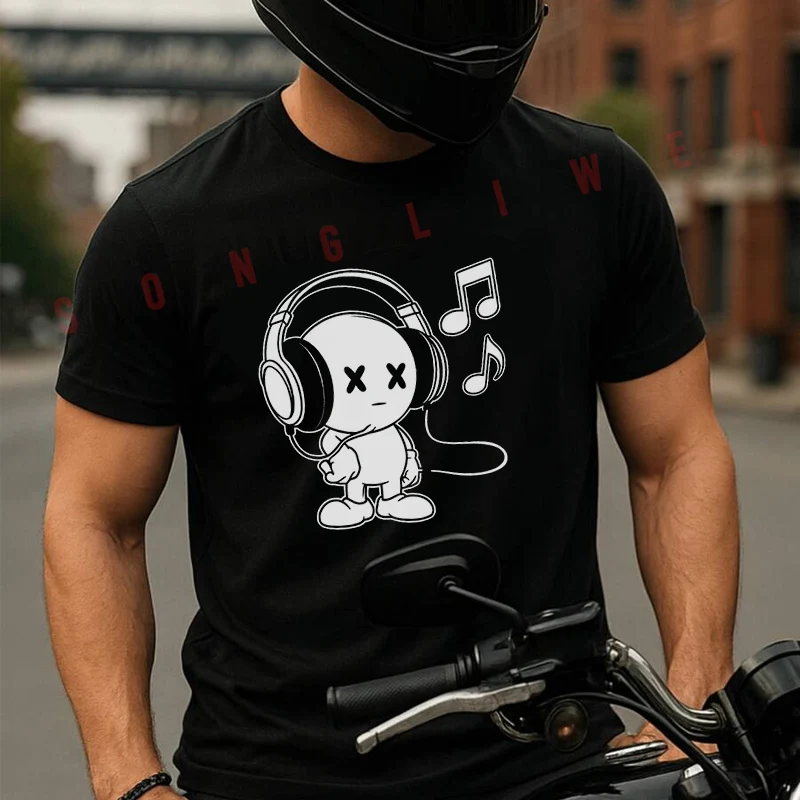 

Летняя футболка с принтом персонажей для мужчин и женщин, дышащая, быстросохнущая, для мотоспорта, гоночный костюм, спортивная футболка с коротким рукавом