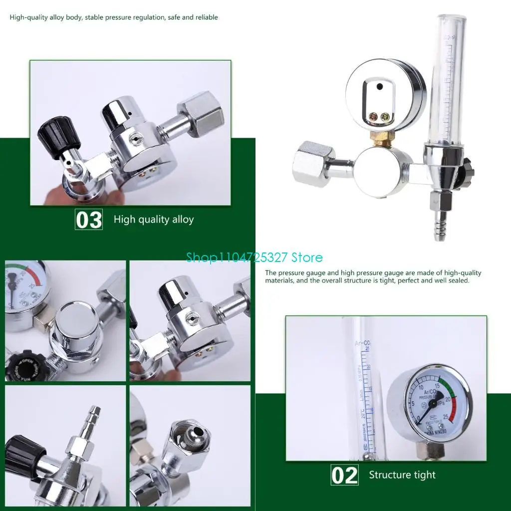 D8KF Filter Pressure Reducing for Valve 0-25MPa Argon Meter Pressure Regulator G