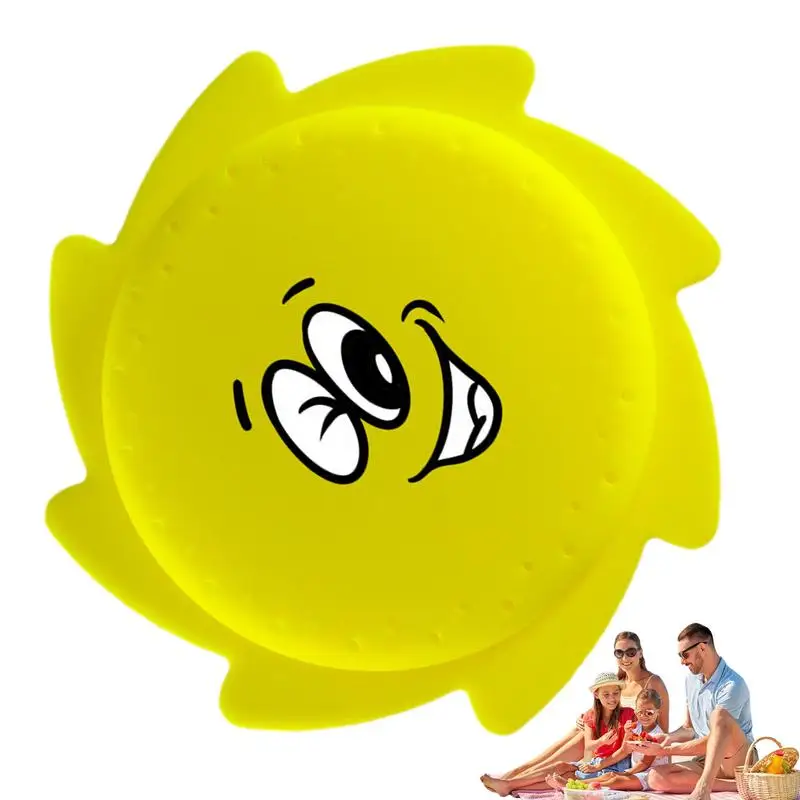 Water Throwing Disc Cartoon Throwing Water Disc In Silicone Pool Water Toys Soft Throwing Skipping Discs For Summer Hot Days For