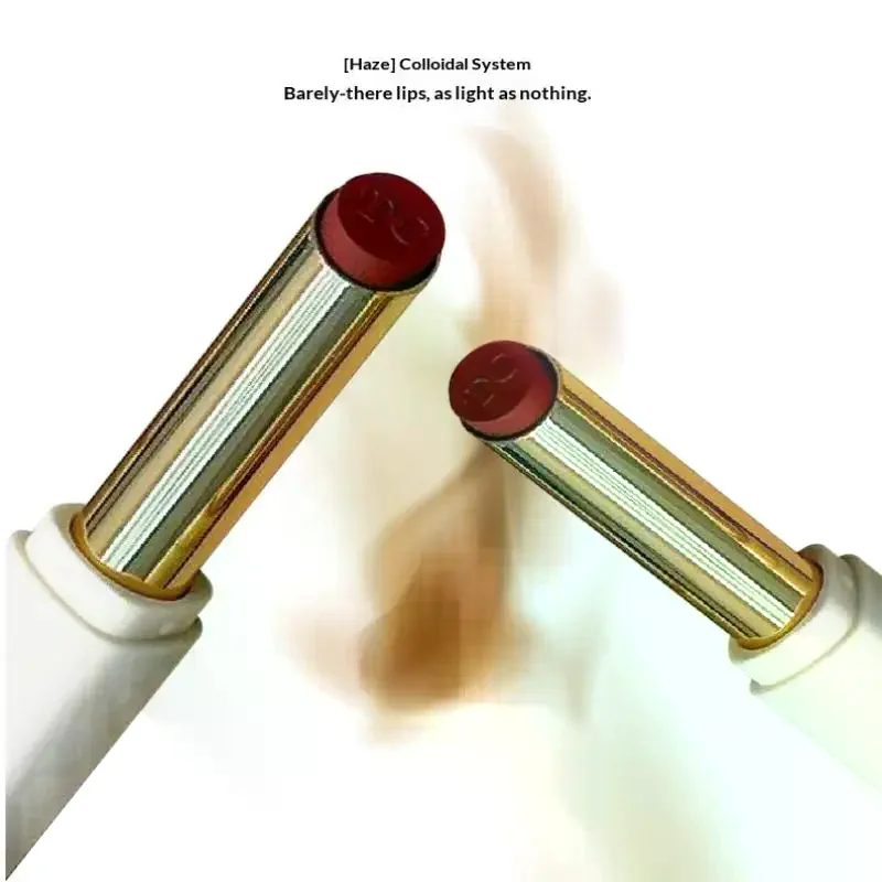 HERORANGE كريم أحمر شفاه غير لامع منخفض التشبع مخملي ليس من السهل أن يبهت أحمر شفاه غير لامع ملمع شفاه مقاوم للماء مكياج دائم