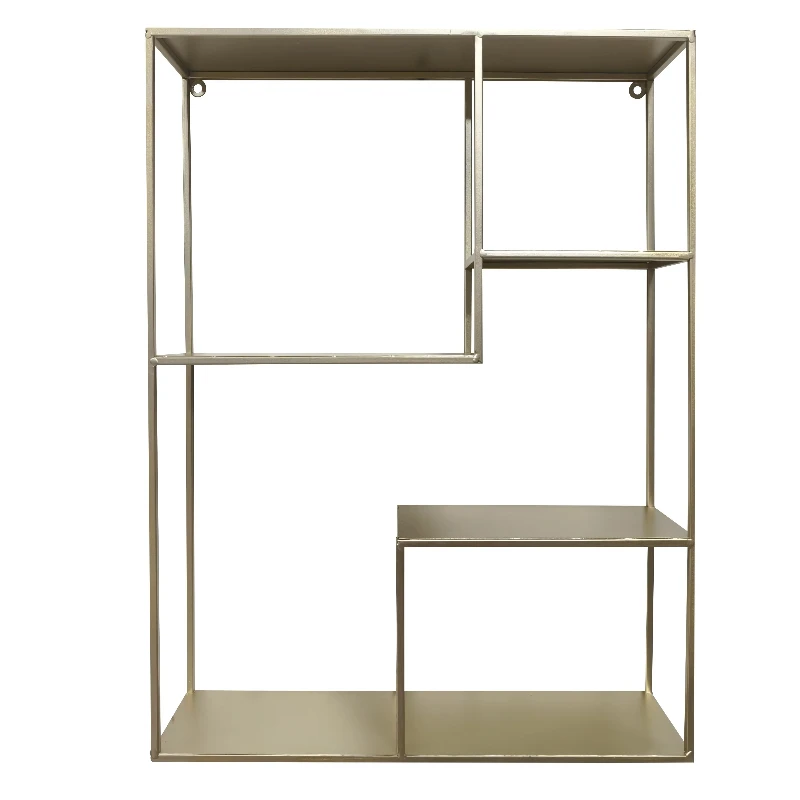 

Metal wall-mounted display stand Hot-selling kitchen bathroom living room decoration tools