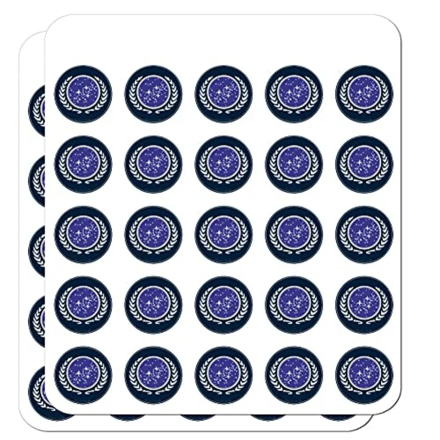 

Star Trek United Federation of Planets Logo Planner Calendar Scrapbooking Crafting Stickers