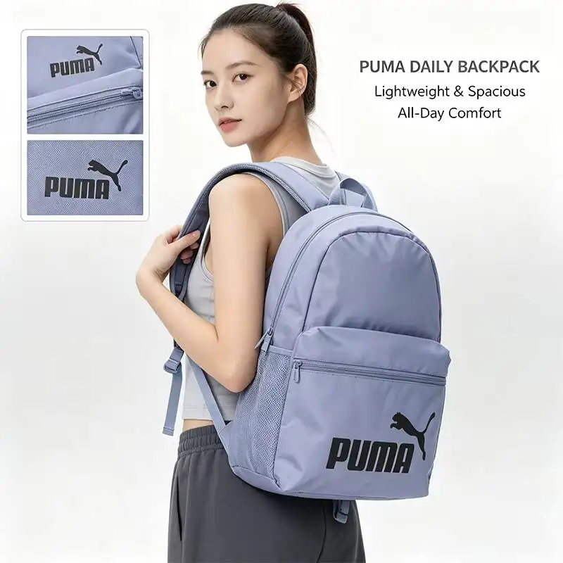 Puma Backpack Hot Crossbody Bag Casual Sports Daypack Lightweight Spacious Adjustable Strap Everyday Travel Urban Style