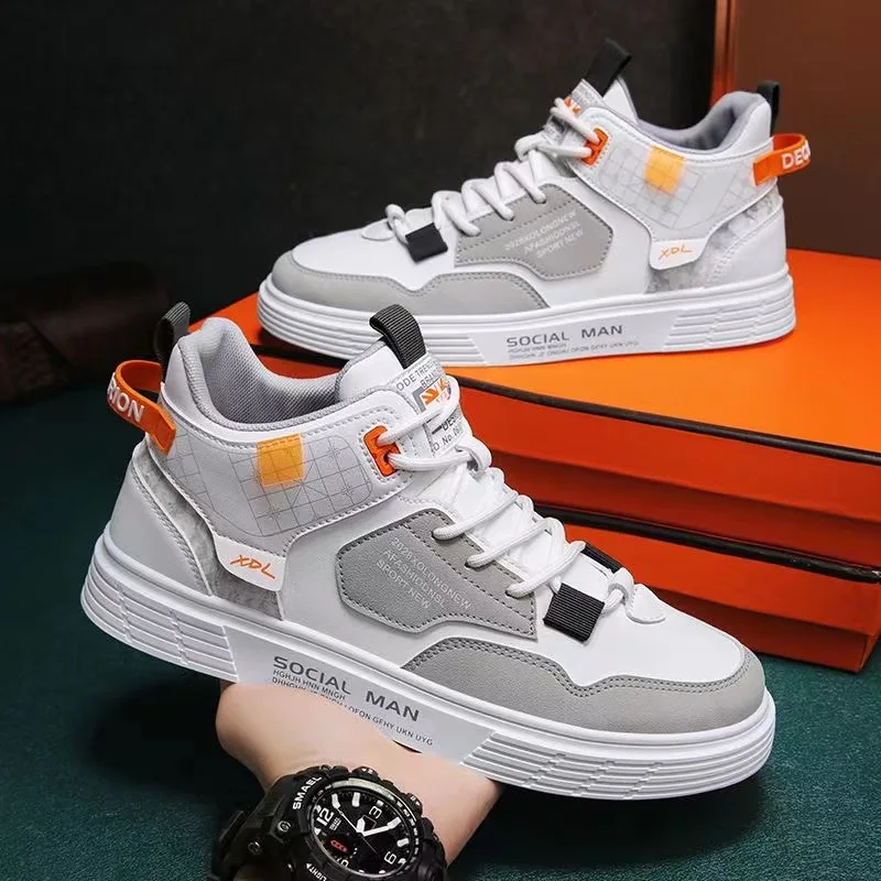 Men Casual Sneakers 2023 Autumn Vulcanized Shoes Male Walking Sport Shoes Outdoor Sneakers Male Sneakers Soft Sole Walking Shoes