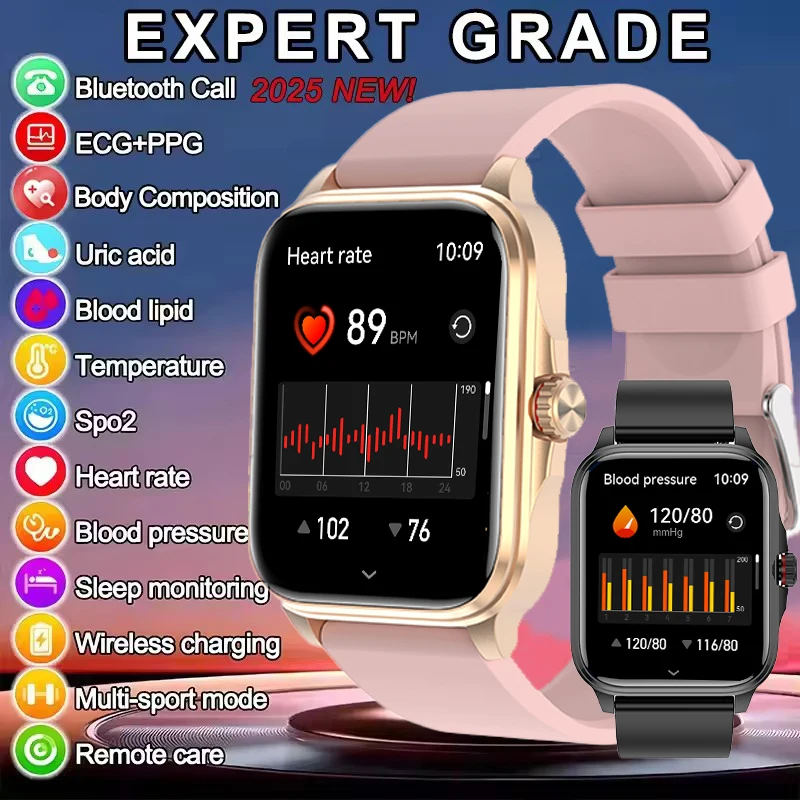 

GEJIAN Health Smart Watch Heart Rate Blood Oxygen Blood Pressure Monitoring Bluetooth Call IP67 GPS Track Tracking Smartwatches