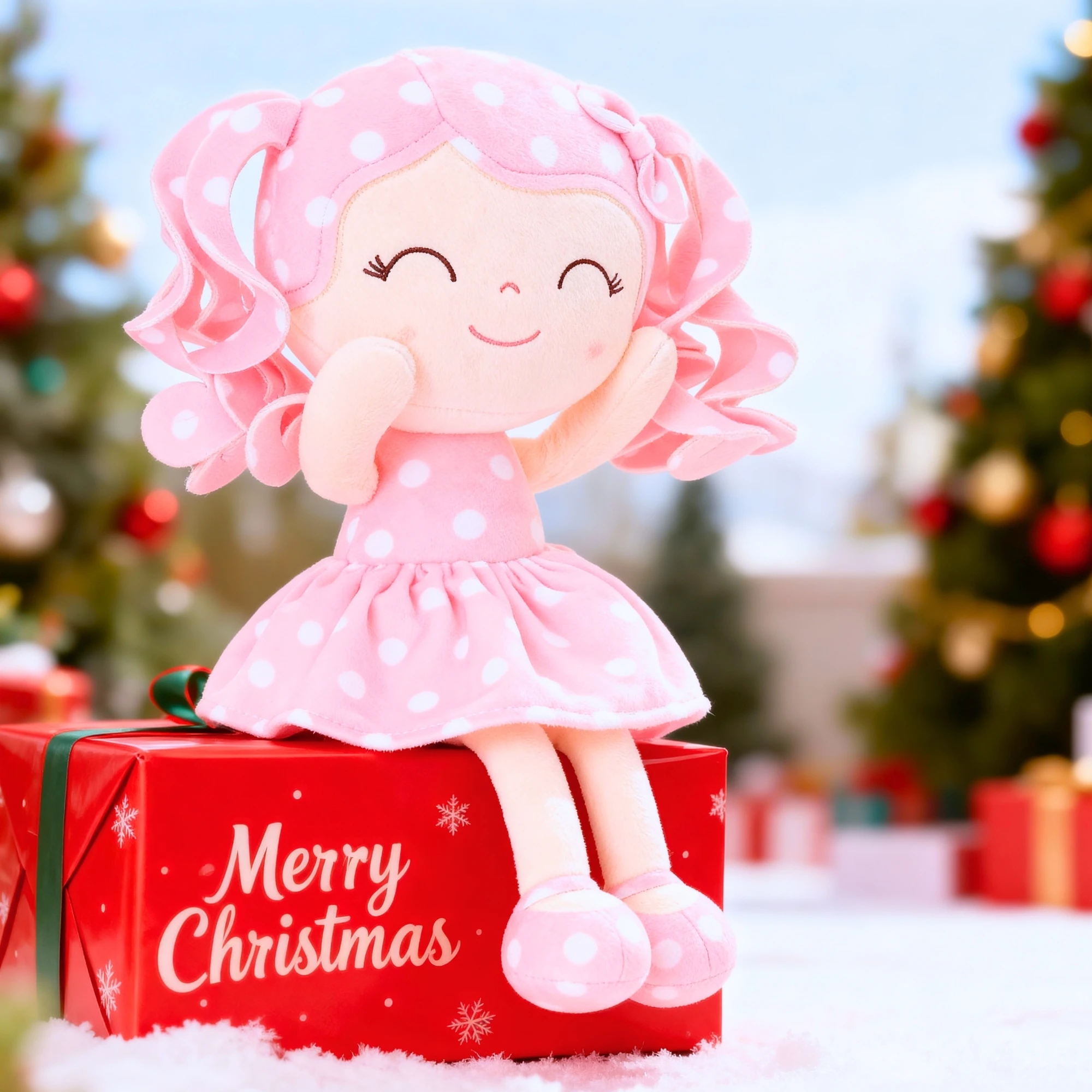 NEW Plush Toys Girl Gifts for Kids Baby Lovely Soft Doll Toys Girl‘s Birthday Gift Princess Limited Curls Stuffed Dolls 30