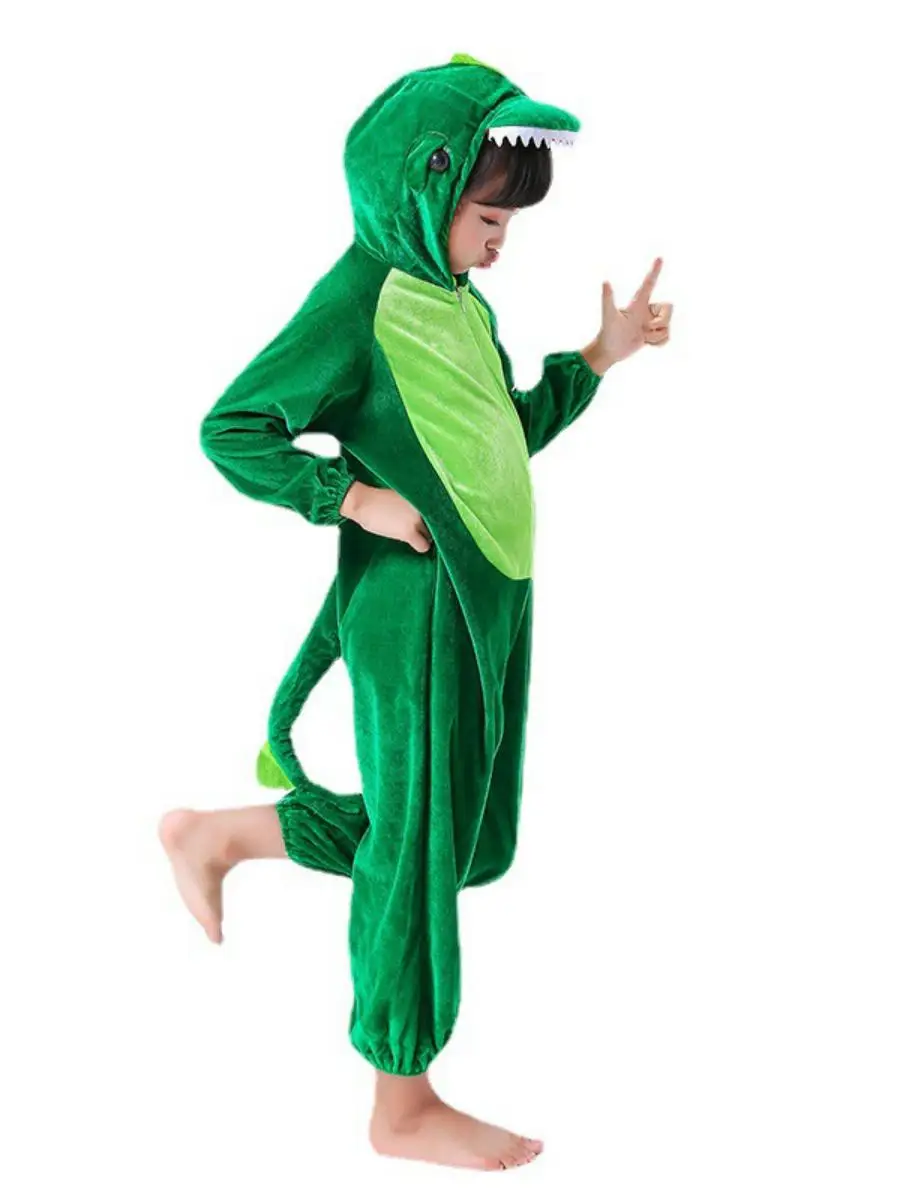 ชุดการแสดงสัตว์สำหรับเด็ก ชุดไดโนเสาร์ จระเข้ ชุดการแสดงสำหรับเด็กอนุบาล ชุดแสดงวันเด็กสากล 6.1...