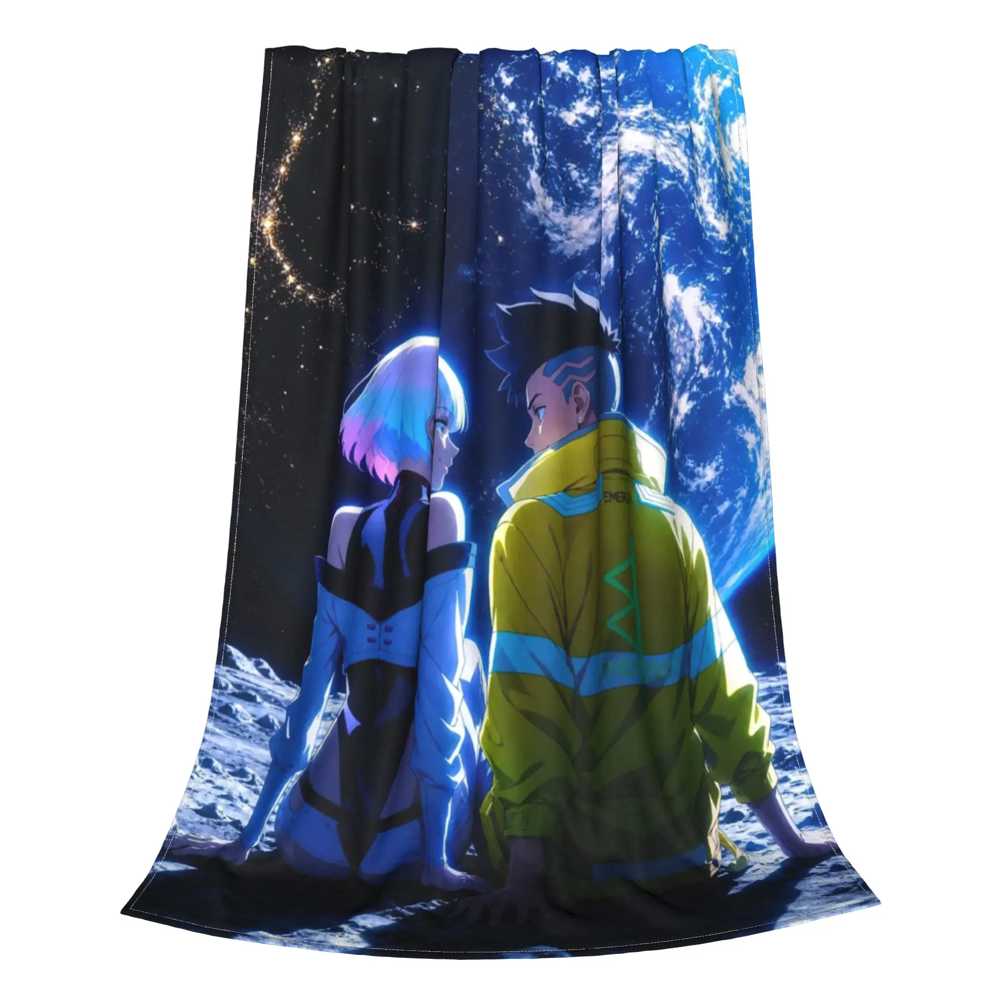 Cyberpunk Edgerunners Cyberpunk Edgerunners Blanket All Season Breathable Lightweight Throw Blankets For home Rug Piece