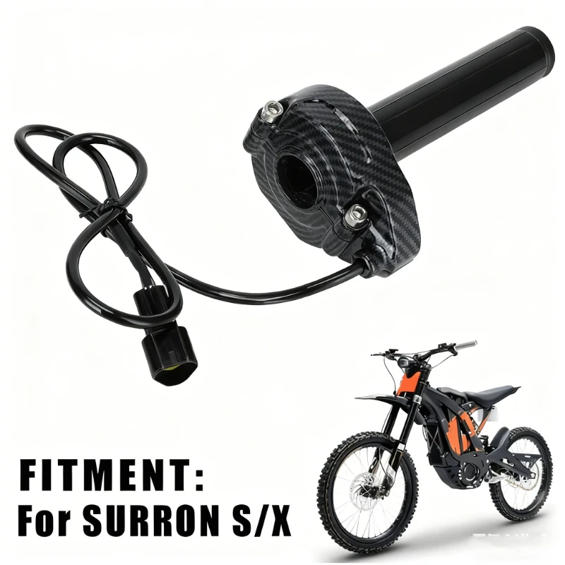 AliExpress NONE 22mm Motorcycle Throttle Turn Grip Handlebar Accelerated Handle Throttle For Sur-Ron Surron Sur Ron Light Bee S X Dirt Bike