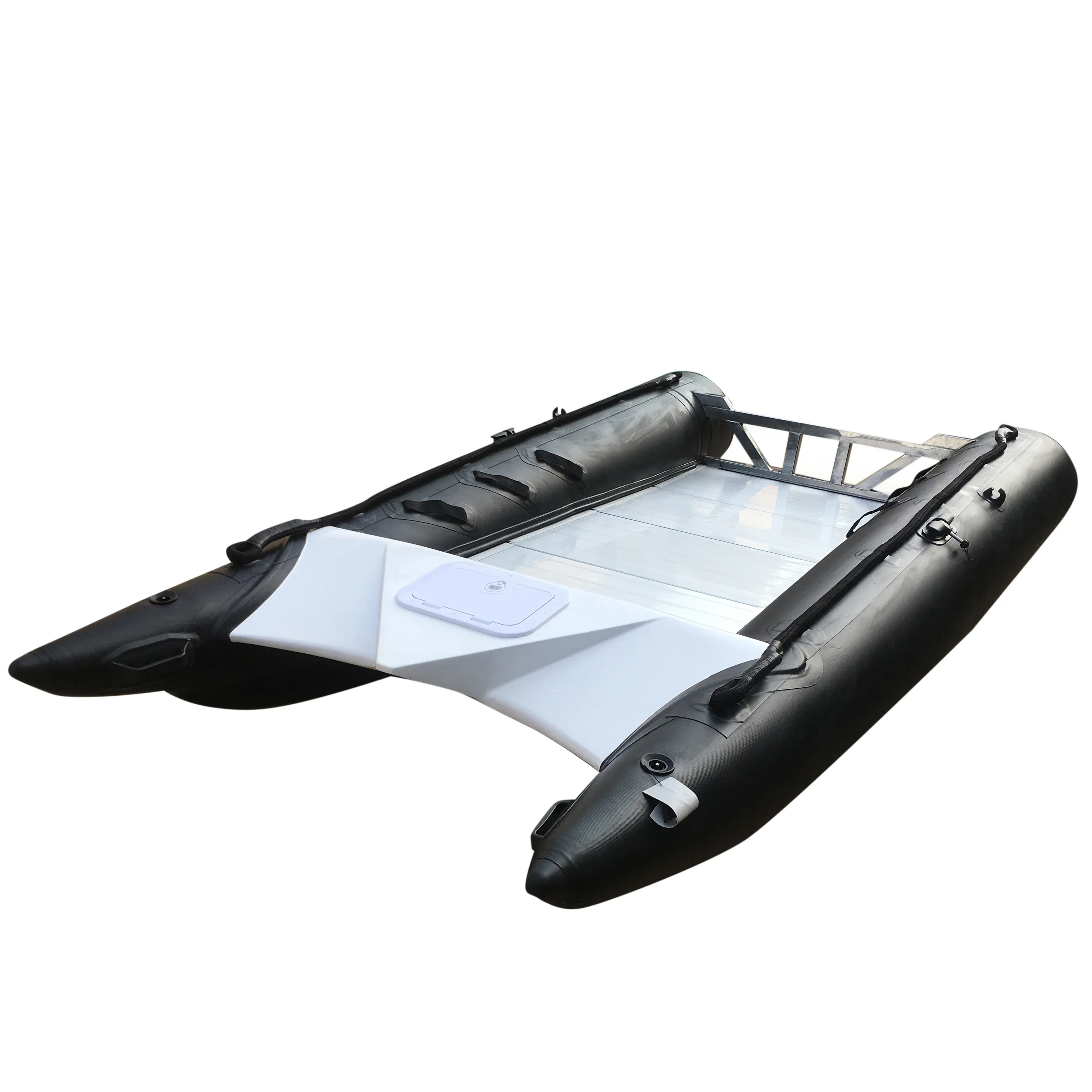 Goethe Goboat GTG410 14ft Outdoor Sport High Speed Catamaran Inflatable Fishing Camping Rowing Drifting Boat