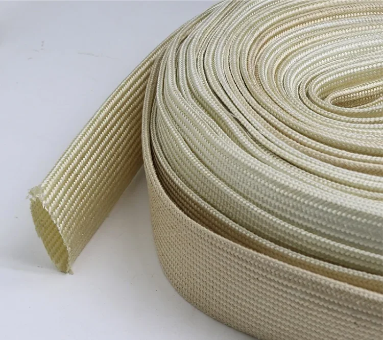 Tubo de fibra de vidrio de alta temperatura, funda trenzada de fibra de vidrio químico, Protector de tubo de alambre suave, color blanco, 1mm ~