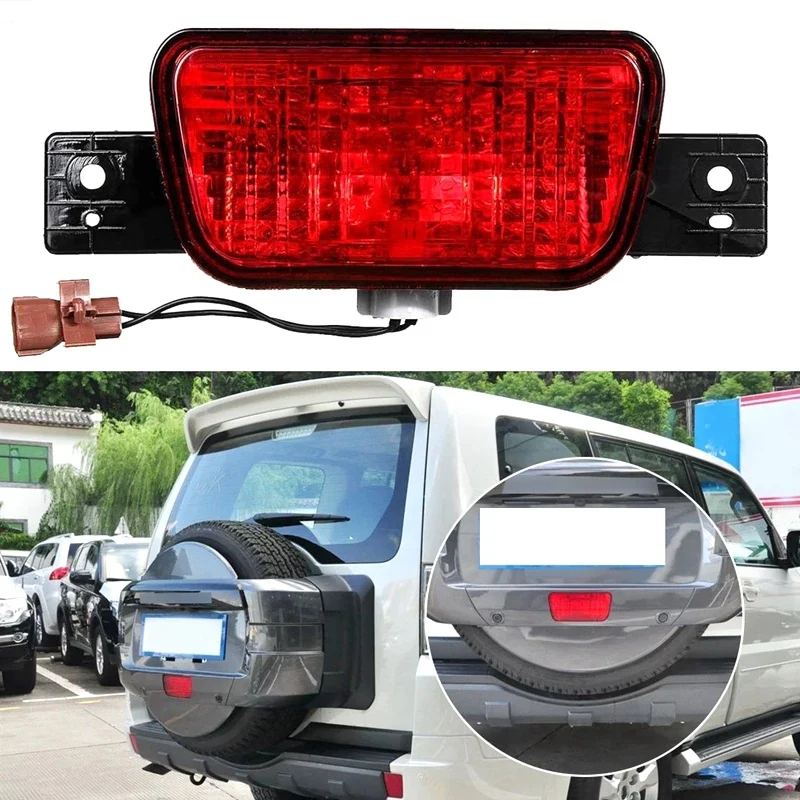 

Car Brake Light Rear Bumper Spare Tire Light Cover For -Mitsubishi Pajero Shogun 2007-2015 8337A068