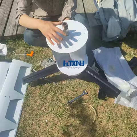 30KW 10KW 20KW Vertical Axis Wind Turbine 48V-380V Free Alternative Energy Off grid System Hybrid Controller