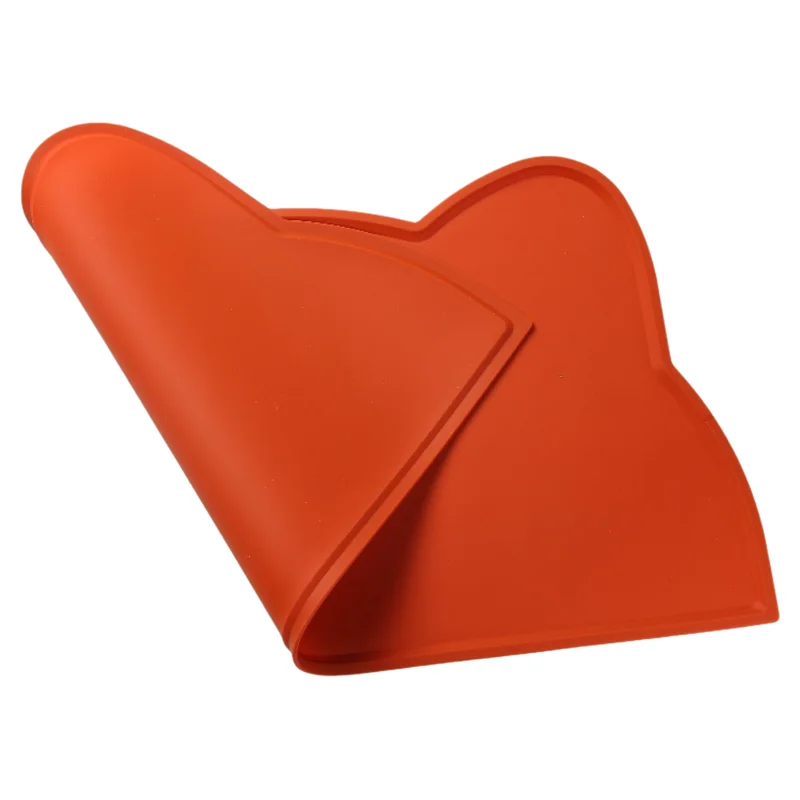 Waterproof Silicone Feeding Mat - Non-Slip Grip for Indoor/Outdoor & Travel, Quick-Wipe Clean Dog Cat Bowl Mat