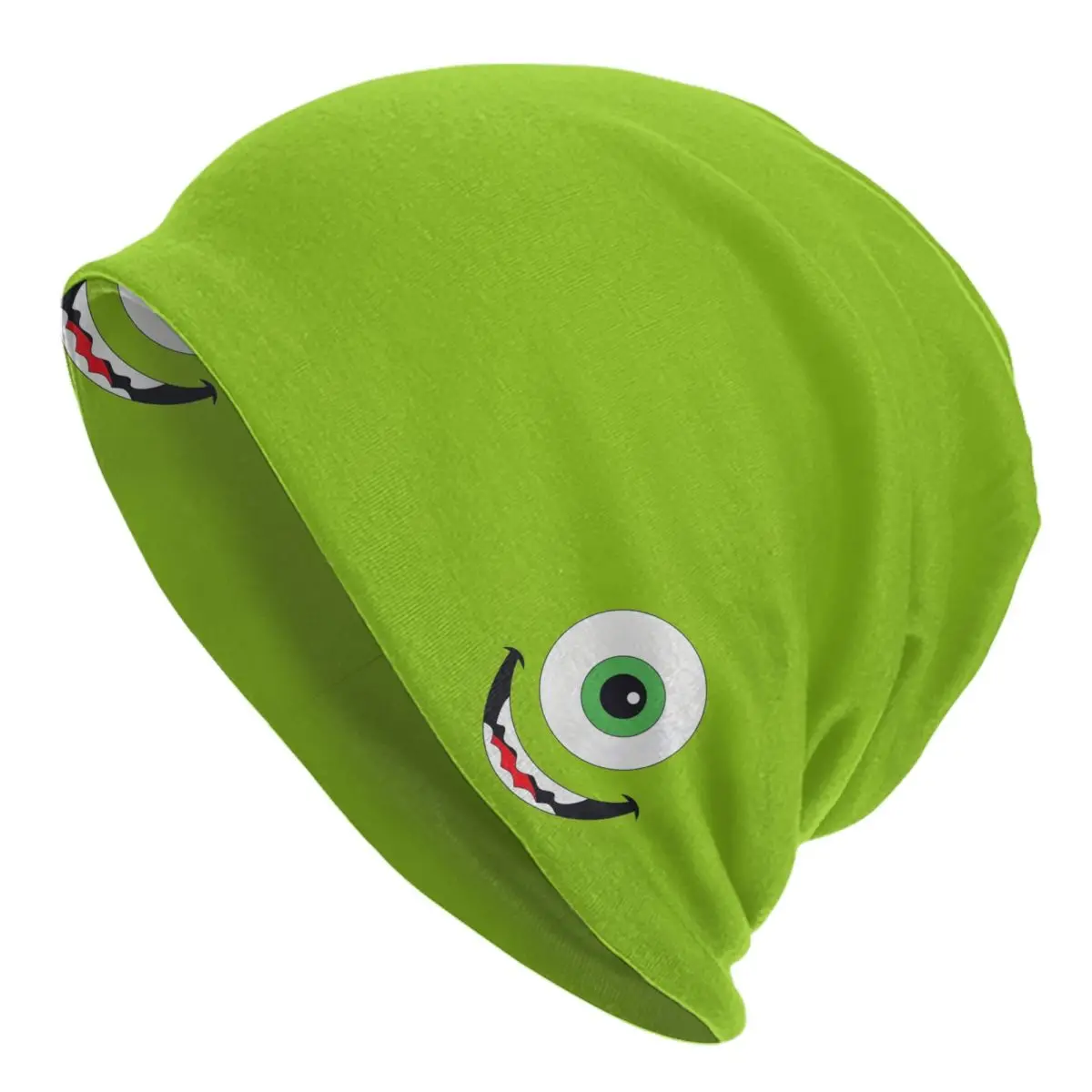 

Custom Monsters University Mike Wazowski Bonnet Hats Hip Hop Knitted Hat For Men Women Autumn Winter Warm Skullies Beanies Caps