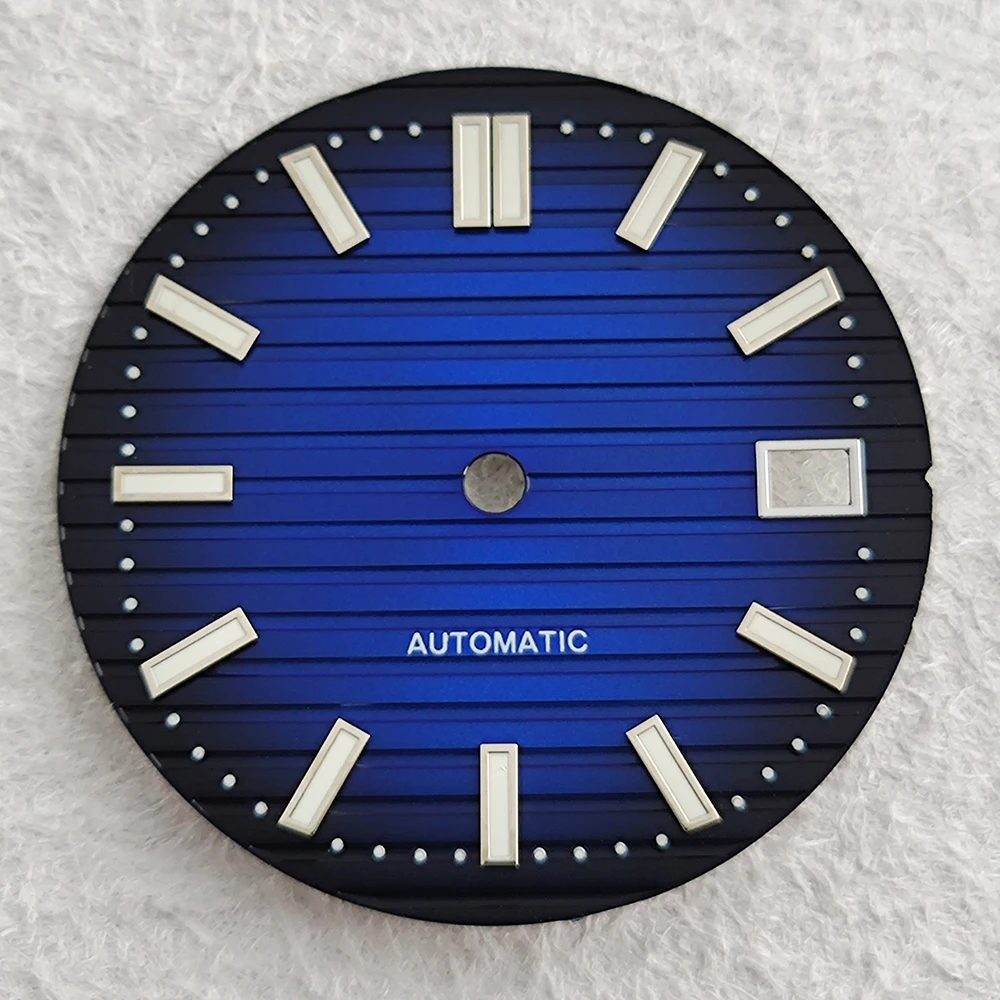 NH35 dial 29.8mm Nautilus without logo dial watch dial green luminous dial suitable for NH35 movement watch accessories watch re