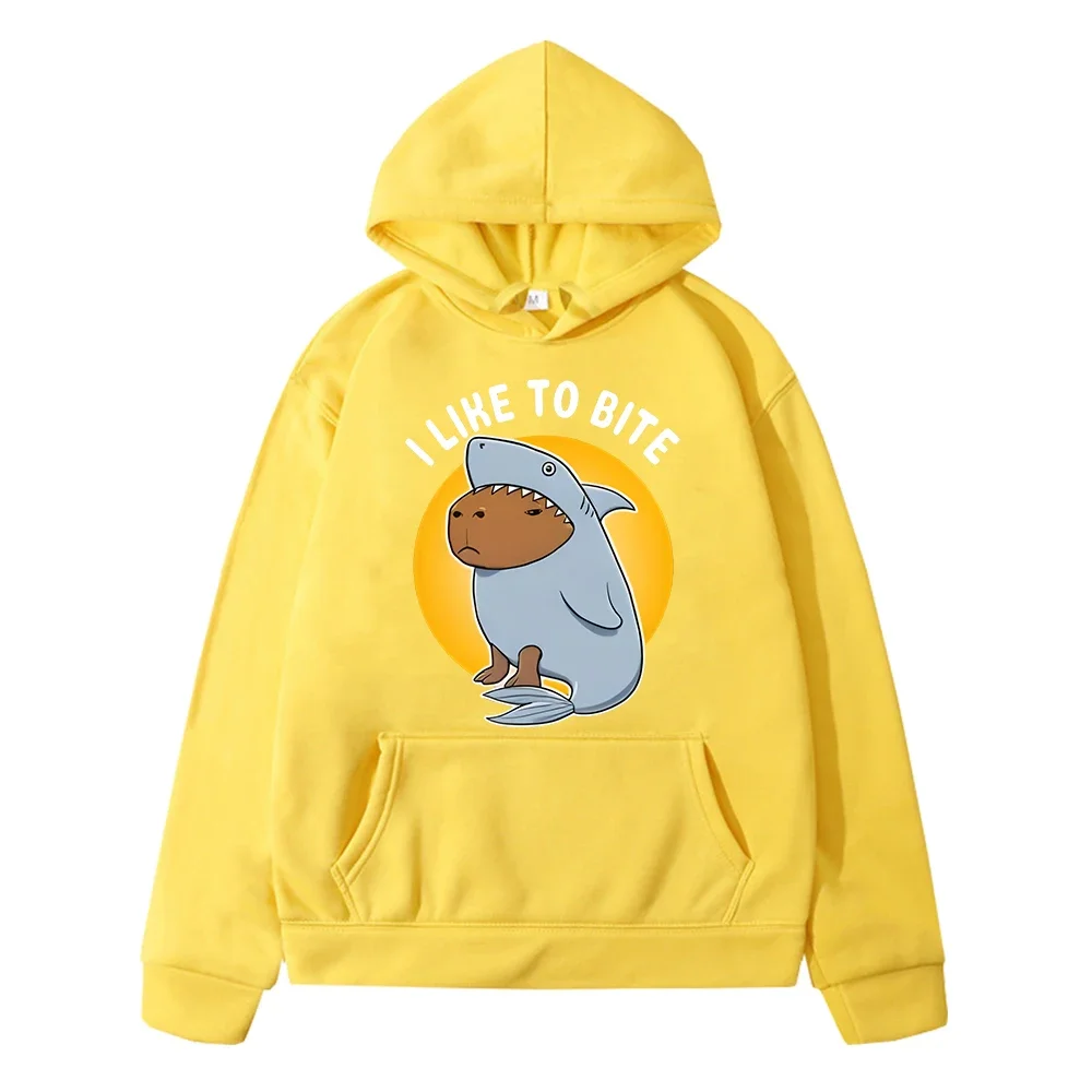 Kawaii anime hoodie boy clothes Capybara Children Autumn Fleece Sweatshirt y2k sudadera Jacket Casual pullover kids clothes girl