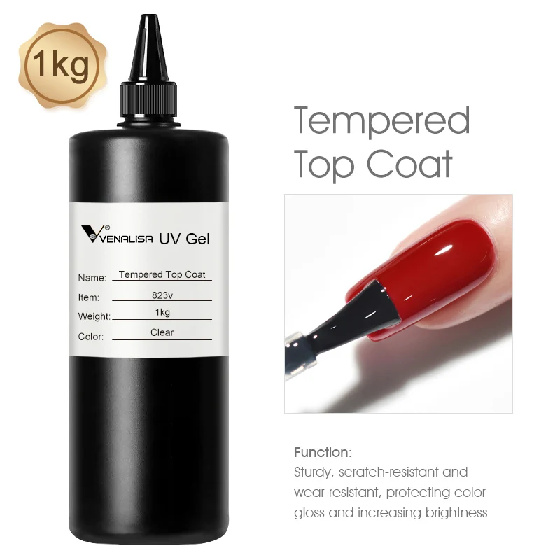 # 809 Super Kwaliteit 1 KG Geen Veeg Top Coat Primer Basislaag UV Gel Losweken Nagel Leverancier China Fabriek Gel Polish Voor Nail Art