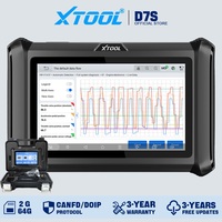 XTOOL D7S All Systems Car Diagnostic Tools Bidirectional Scanner ECU Coding 38+ Resets Automotive Scanner Built-in CANFD DOIP