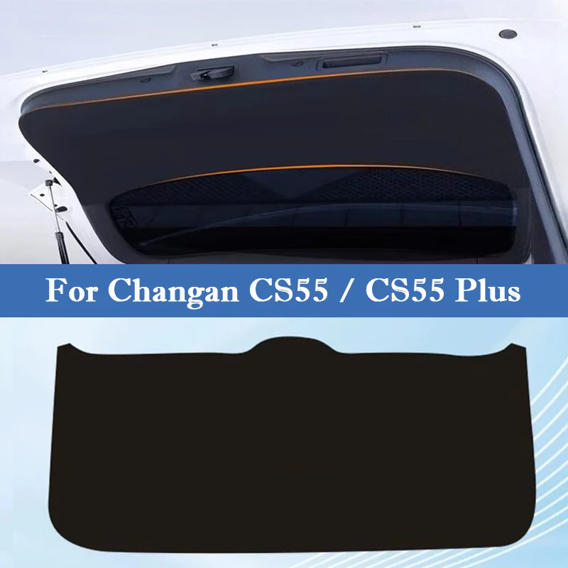 For Changan CS55 / CS55 Plus Car Trunk Door Anti Kick Pad Anti-Scratch Protective Sticker Mat Cargo Liner Interior Accessories