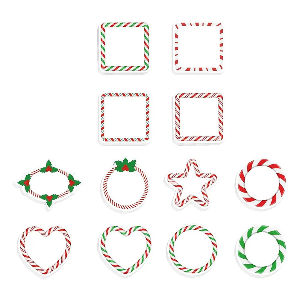 

Christmas Sticky Notepads Small Candy Themed Memo Notes Office Supplies Student Holiday Enhance Journals Christmas Writing Pad