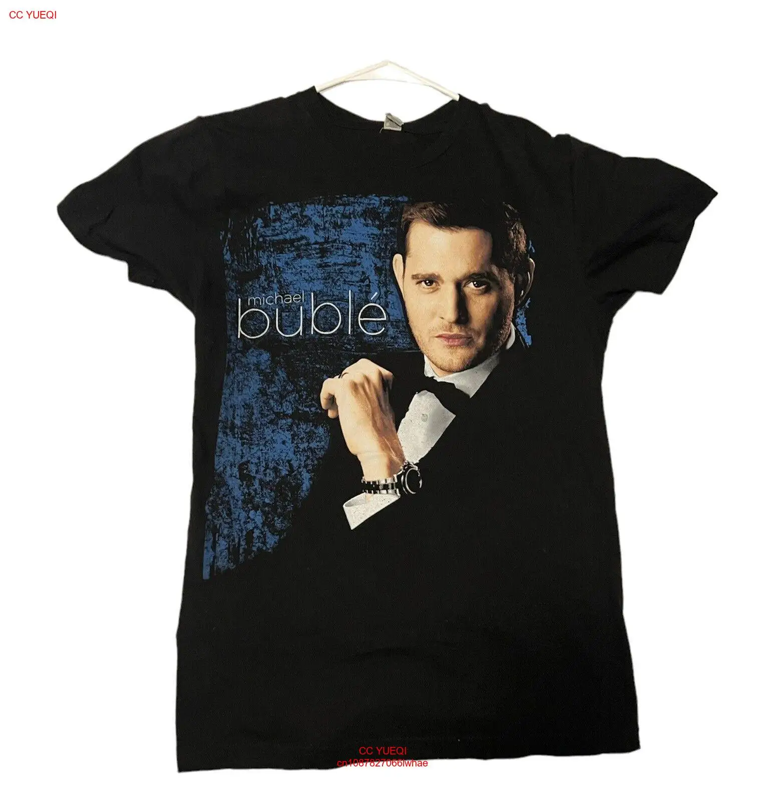 Michael Buble World Tour T-shirt Unisex Cotton Classic Tee All Sizes T245