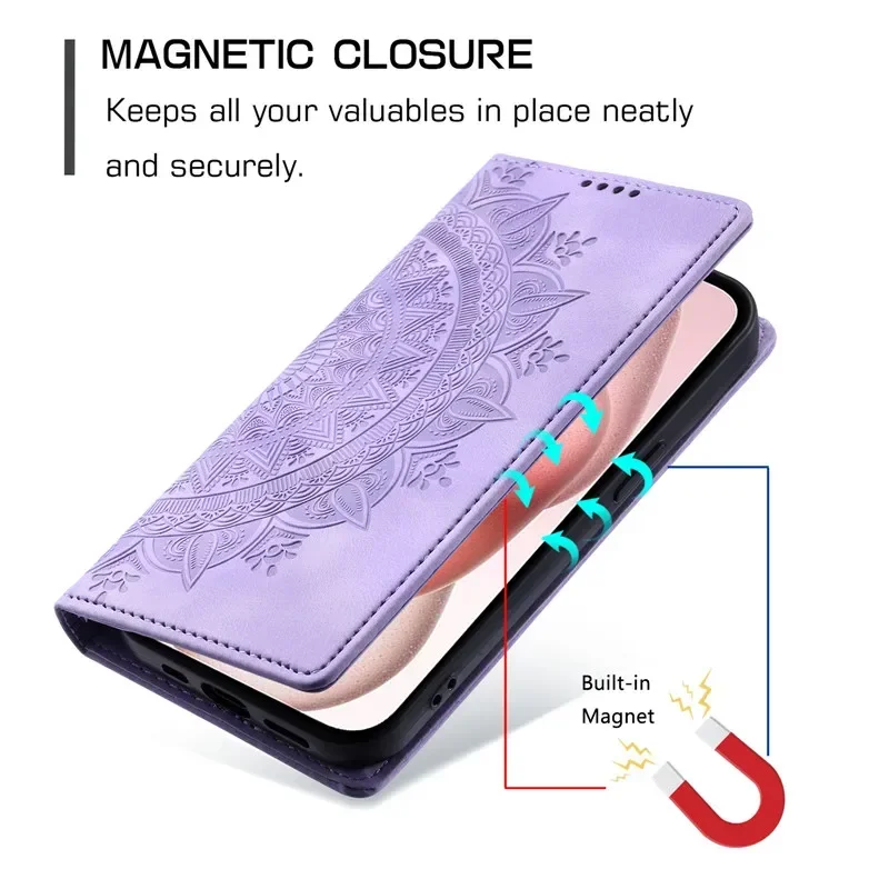 Wallet Luxury Phone Case For Samsung Galaxy A20E A10S A20S A30 A20 A50 A40 A70 A50S Leather Magnetic Flip Cover Totems Coque