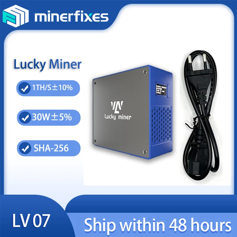 Imagem -05 - Bitmain-ultra Btc Lucky Miner Machine Mineração Btc Ethereum Silencioso Lv07 1th s Sha256 Bsv Bch Dgb