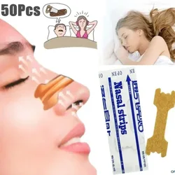 10/90PCS Breath Nasal Strips Reduce Snoring Nose Patch Help Breathing Good Sleep Improve Night Rather Easier to Breathe Health