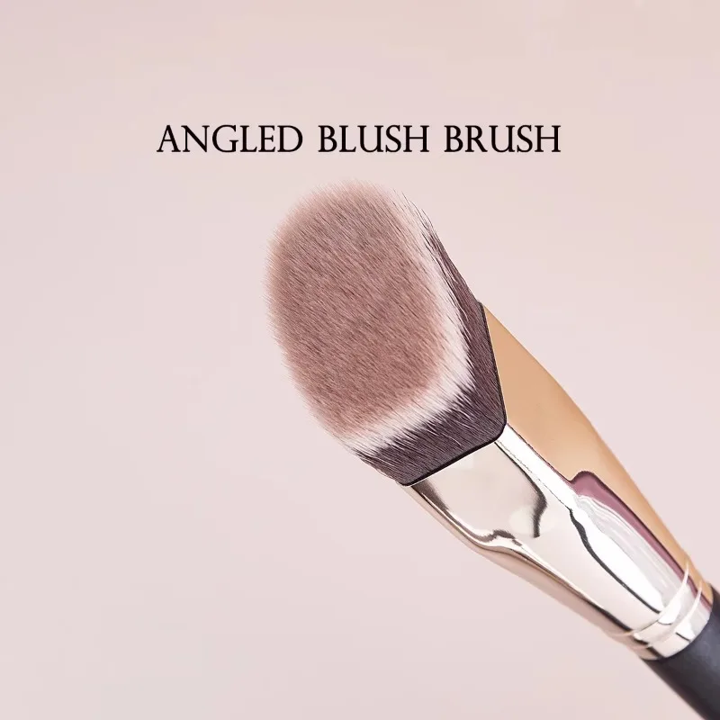 171S Angled Liquid Powder Contour Makeup Brushes Cream Blush Liquid Foundation Blending Brush Angled Foundation Beauty Tools