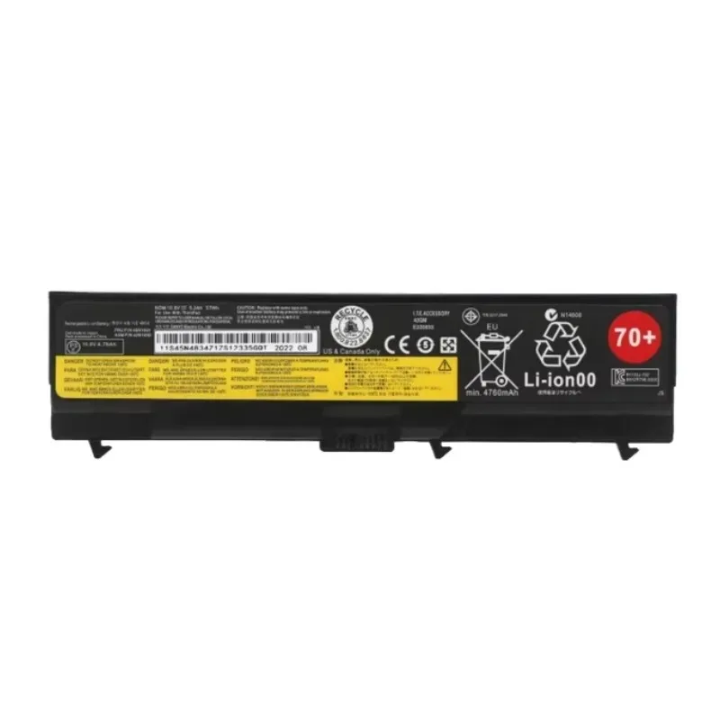 

Аккумулятор для ноутбуков Lenovo ThinkPad T430, T430i, T530, L430, L530, W530 (45N1000/45N1001), 5200 мАч