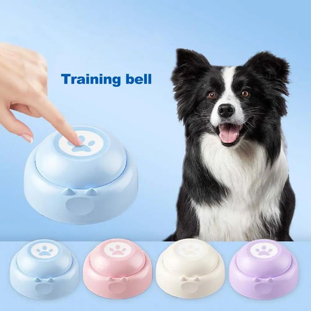 9cm Pet Button For Voice Recording Button For Dog Cat Training Interactive Buzzer Talking Button Dog Clicker Educational Toy